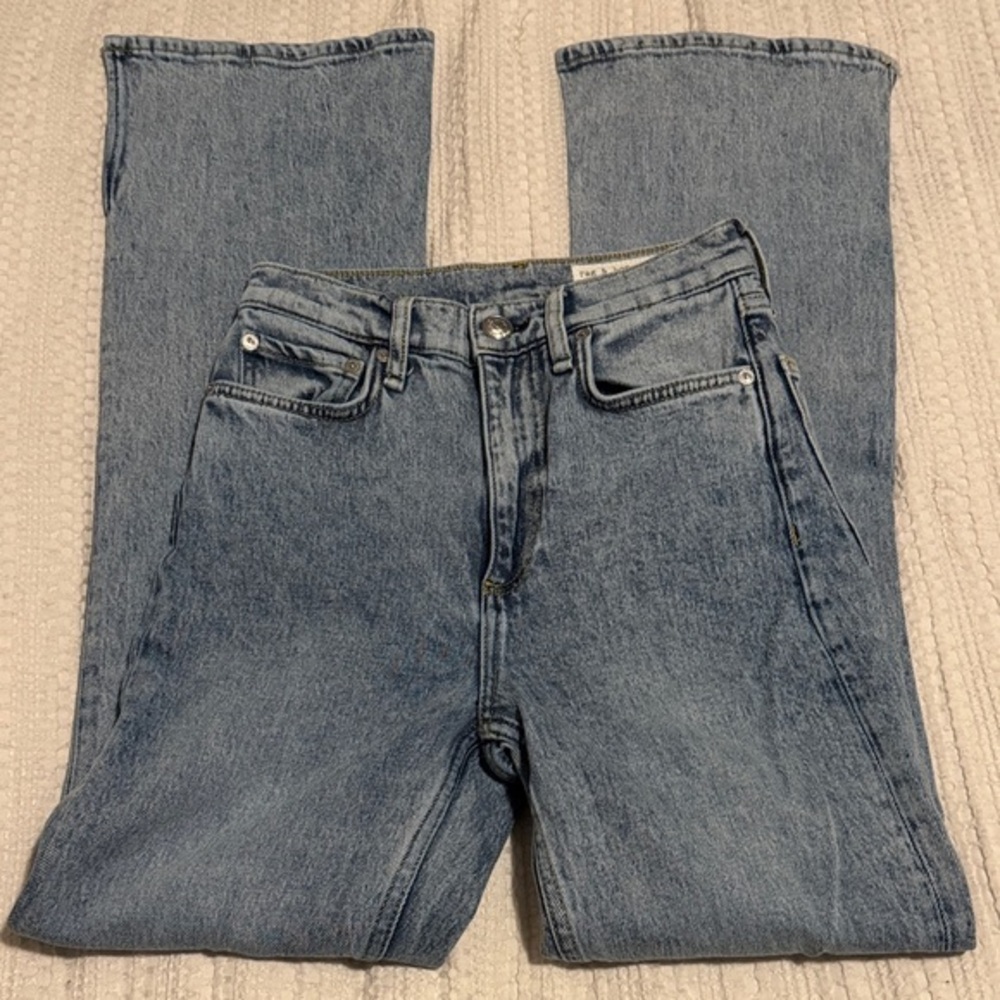 rag & bone Blue Women's Boot Cut Jeans